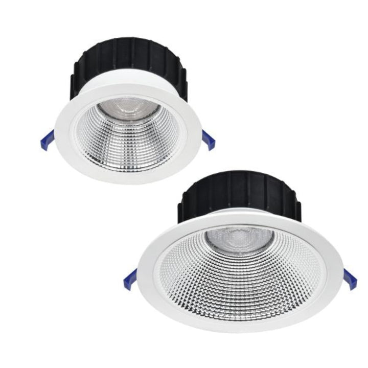 Energetic LEGOLITE-LG - 12W / 25W LED Low-Glare Multi-Watt Colour Switchable Dimmable Commercial Downlight with Integrated Driver IP54-Energetic Lighting-Ozlighting.com.au