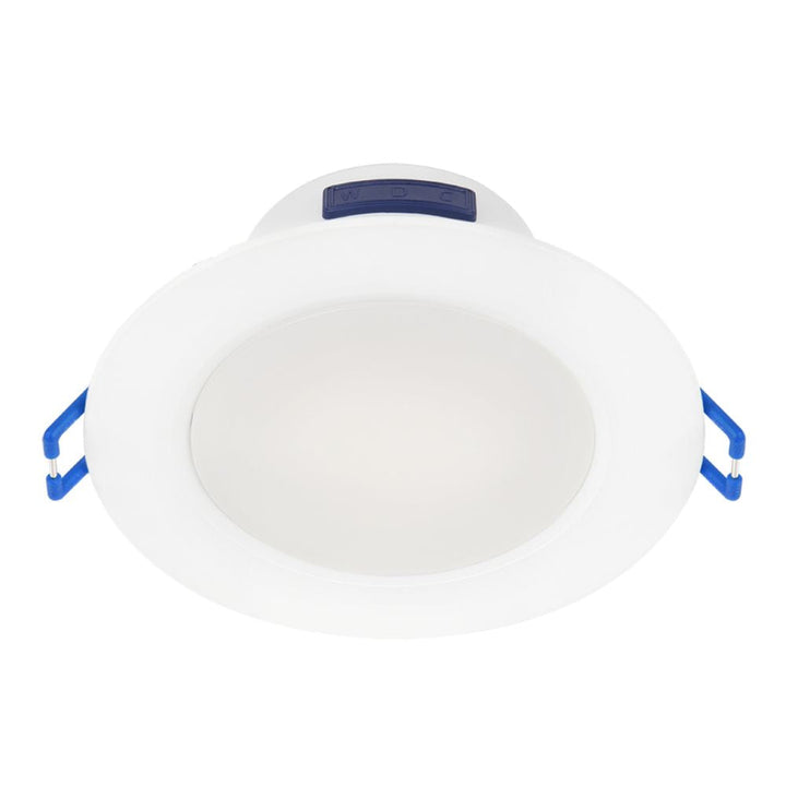 Energetic PLASTIAL - 7W LED G3 90mm Tri-Colour Flush Downlight IP54-Energetic Lighting-Ozlighting.com.au