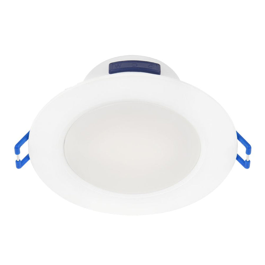 Energetic PLASTIAL - 7W LED G3 90mm Tri-Colour Flush Downlight IP54-Energetic Lighting-Ozlighting.com.au