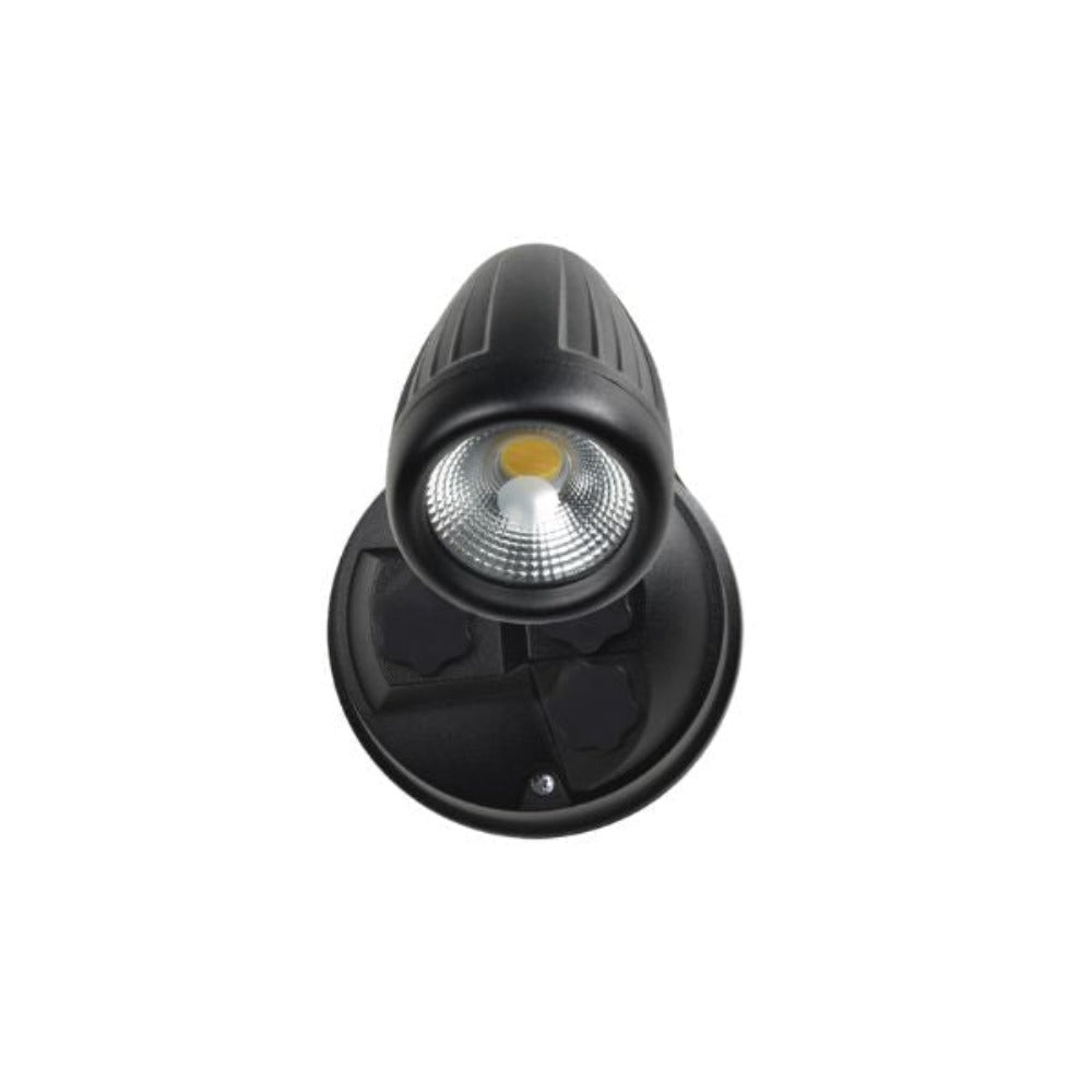 Energetic SECULITE V - 10W LED Colour-Switchable Adjustable Surface Mount Aluminium Outdoor Spotlight IP54-Energetic Lighting-Ozlighting.com.au