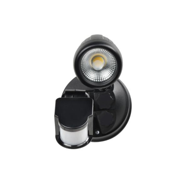 Energetic SECULITE V - 10W LED Colour-Switchable Adjustable Surface Mount Aluminium Outdoor Spotlight IP54-Energetic Lighting-Ozlighting.com.au