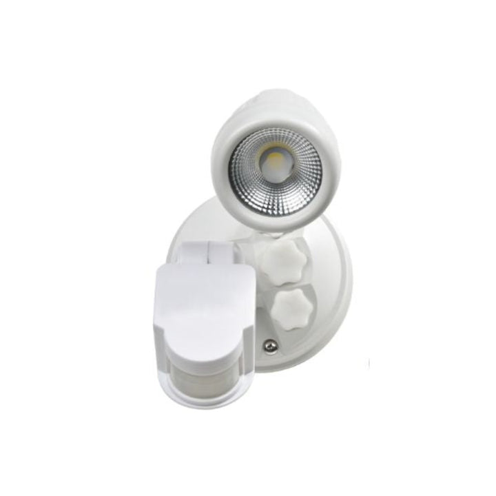 Energetic SECULITE V - 10W LED Colour-Switchable Adjustable Surface Mount Aluminium Outdoor Spotlight IP54-Energetic Lighting-Ozlighting.com.au