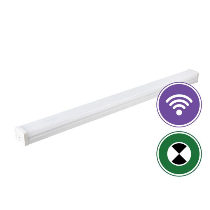 Energetic STELLAR V - 4FT LED Colour-Switchable Emergency Batten Light IP20-Energetic Lighting-Ozlighting.com.au