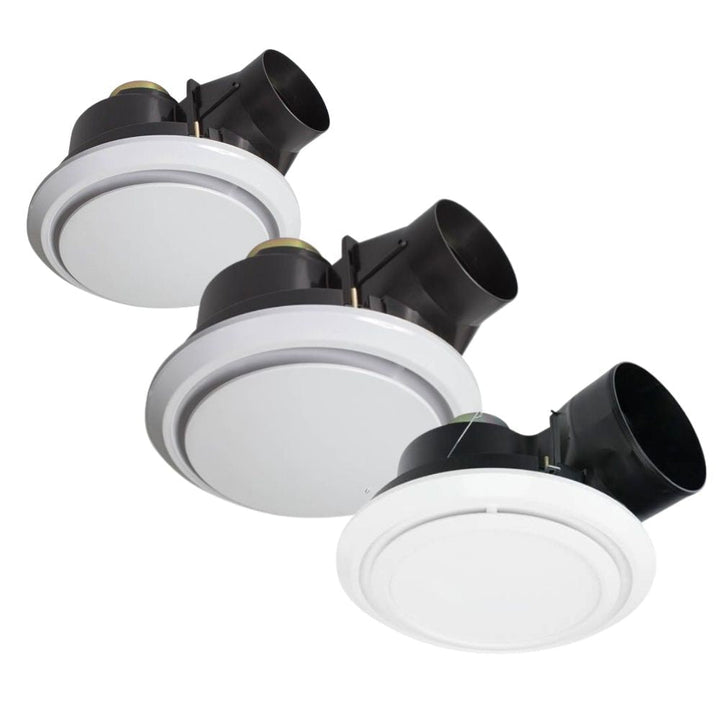 Fanco LUNA - Pro Round Ceiling Exhaust Fan-Fanco-Ozlighting.com.au