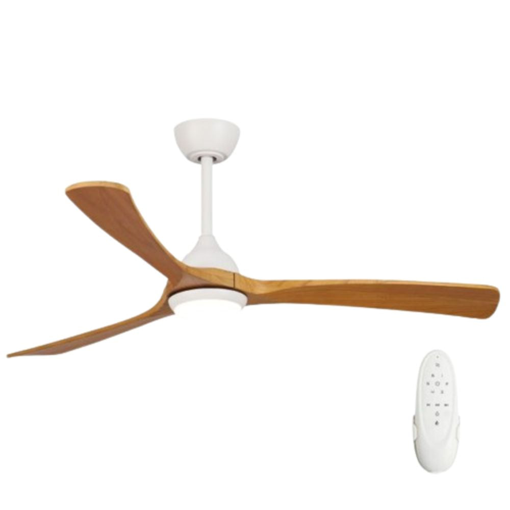 Fanco SANCTUARY - 3 Blade 52" 1320mm DC Ceiling Fan with LED Light-Fanco-Ozlighting.com.au