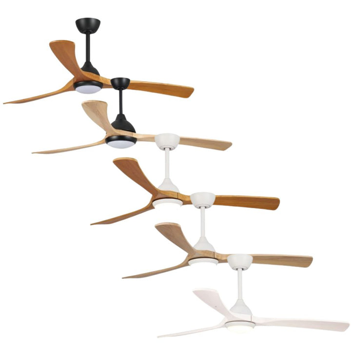 Fanco SANCTUARY - 3 Blade 52" 1320mm DC Ceiling Fan with LED Light-Fanco-Ozlighting.com.au