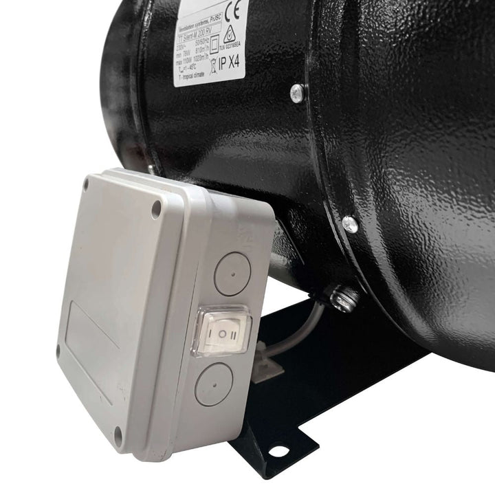 Fanco TT - Silent Mixflow Inline Fan-Fanco-Ozlighting.com.au