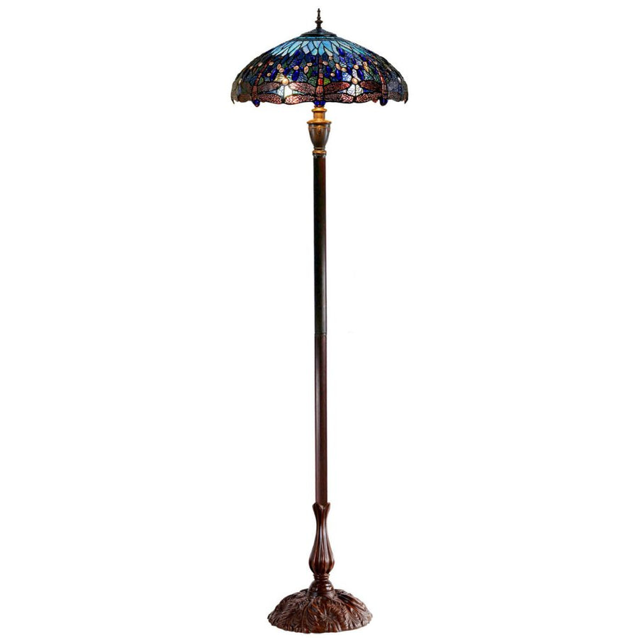 G&G Bros BLUE DRAGONFLY - 25W Floor Lamp-G&G Bros.-Ozlighting.com.au