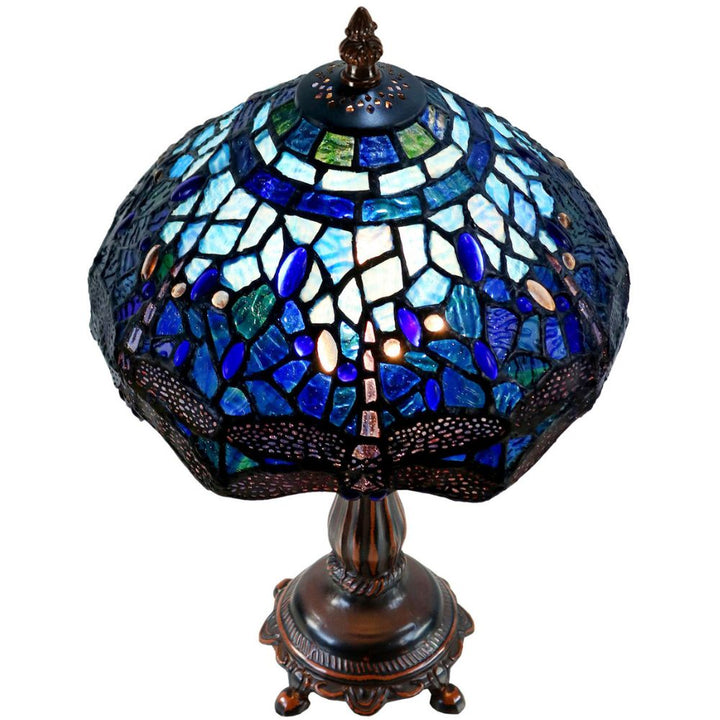 G&G Bros BLUE DRAGONFLY - Table Lamp-G&G Bros.-Ozlighting.com.au