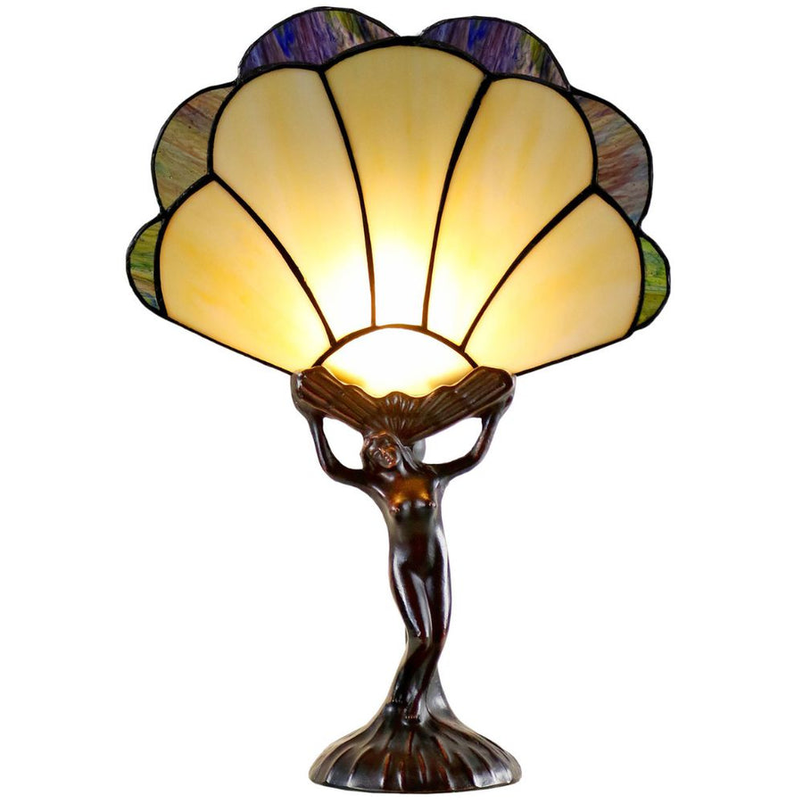 G&G Bros FLORENCE - Fan Table Lamp-G&G Bros.-Ozlighting.com.au