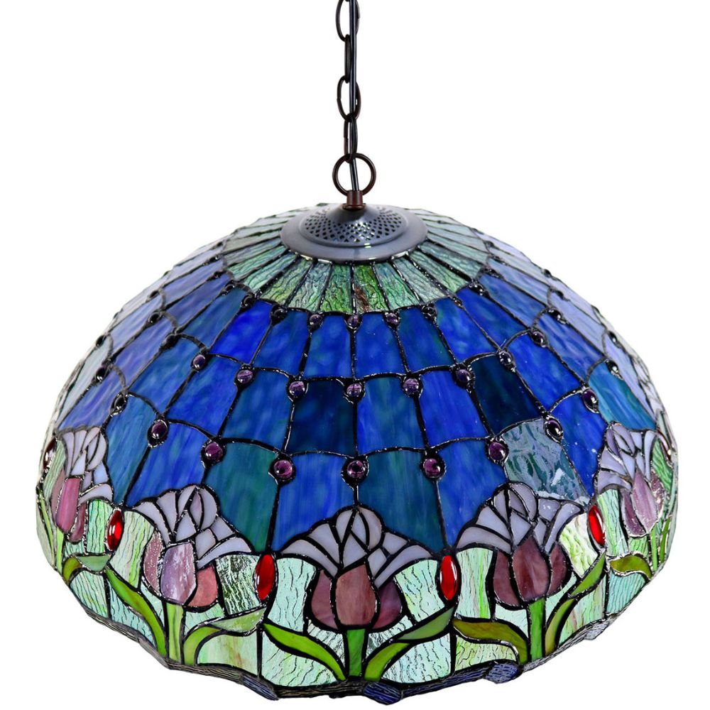 G&G Bros MAUVE TULIP - Hanging Lamp Pendant-G&G Bros.-Ozlighting.com.au