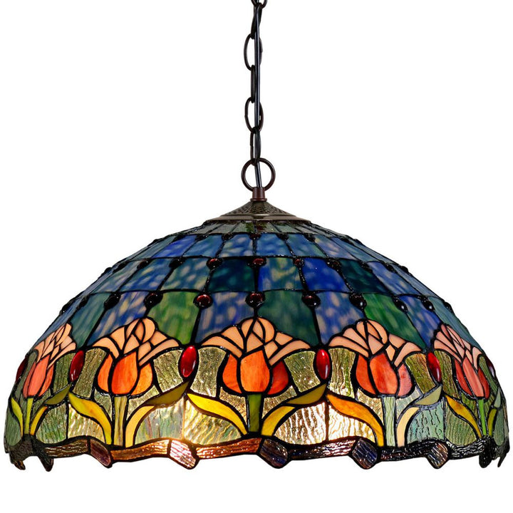 G&G Bros MAUVE TULIP - Hanging Lamp Pendant-G&G Bros.-Ozlighting.com.au