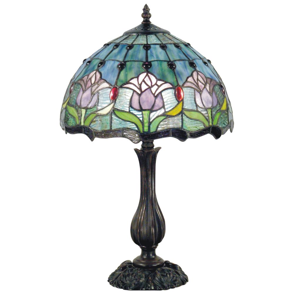 G&G Bros MAUVE TULIP - Table Lamp-G&G Bros.-Ozlighting.com.au