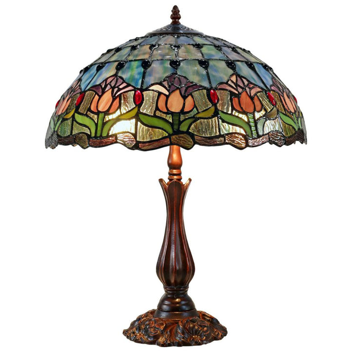 G&G Bros MAUVE TULIP - Table Lamp-G&G Bros.-Ozlighting.com.au