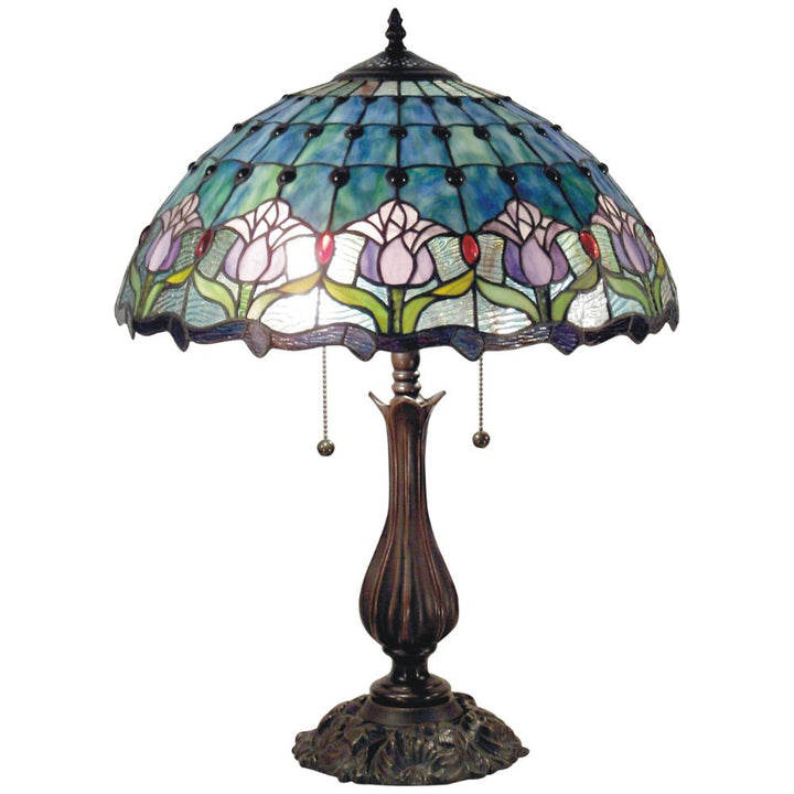 G&G Bros MAUVE TULIP - Table Lamp-G&G Bros.-Ozlighting.com.au