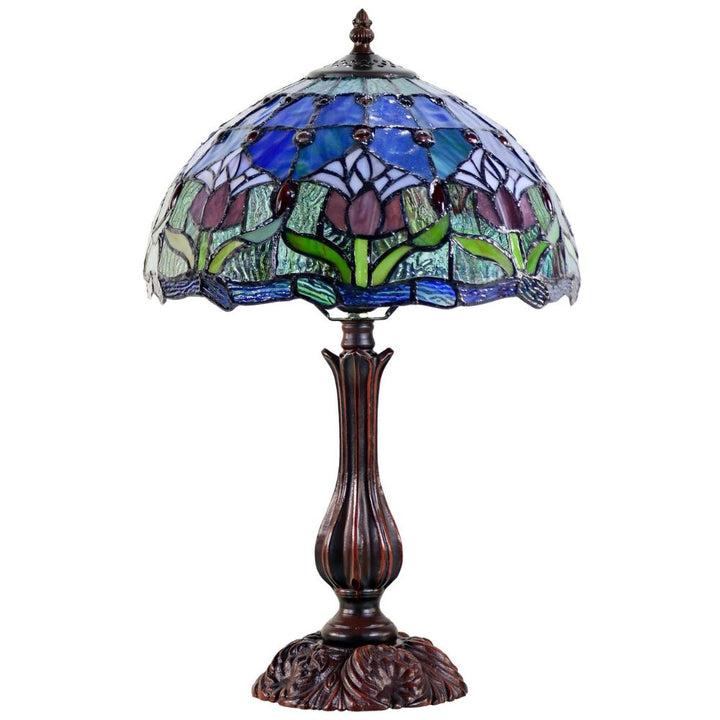 G&G Bros MAUVE TULIP - Table Lamp-G&G Bros.-Ozlighting.com.au