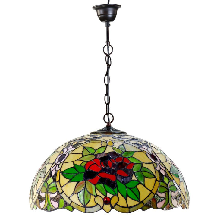 G&G Bros RED CAMELLIA - Hanging Pendant Lamp-G&G Bros.-Ozlighting.com.au