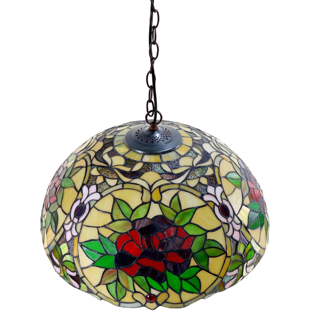 G&G Bros RED CAMELLIA - Hanging Pendant Lamp-G&G Bros.-Ozlighting.com.au