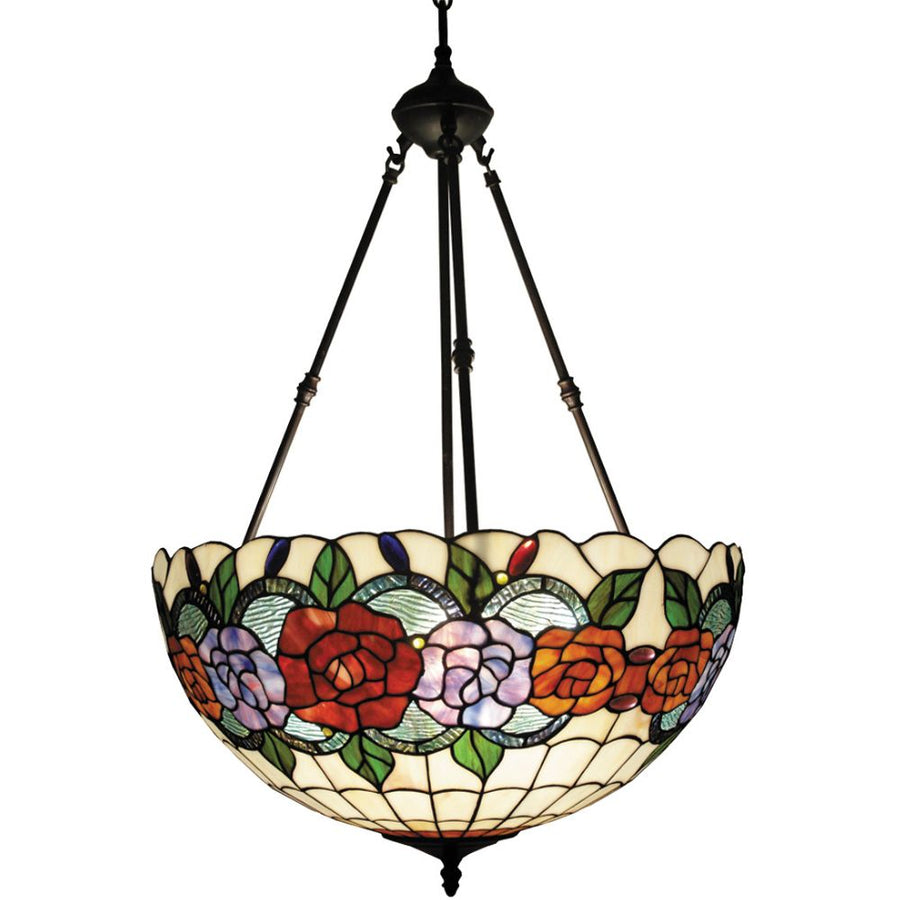 G&G Bros RED ROSE - 2 Light Pendant-G&G Bros.-Ozlighting.com.au