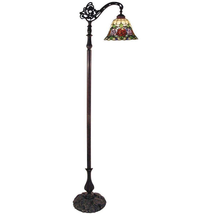 G&G Bros RED ROSE - Edwardian Floor Lamp-G&G Bros.-Ozlighting.com.au