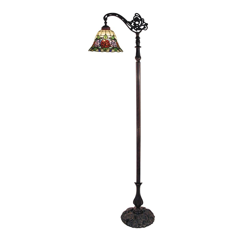 G&G Bros RED ROSE - Edwardian Floor Lamp-G&G Bros.-Ozlighting.com.au