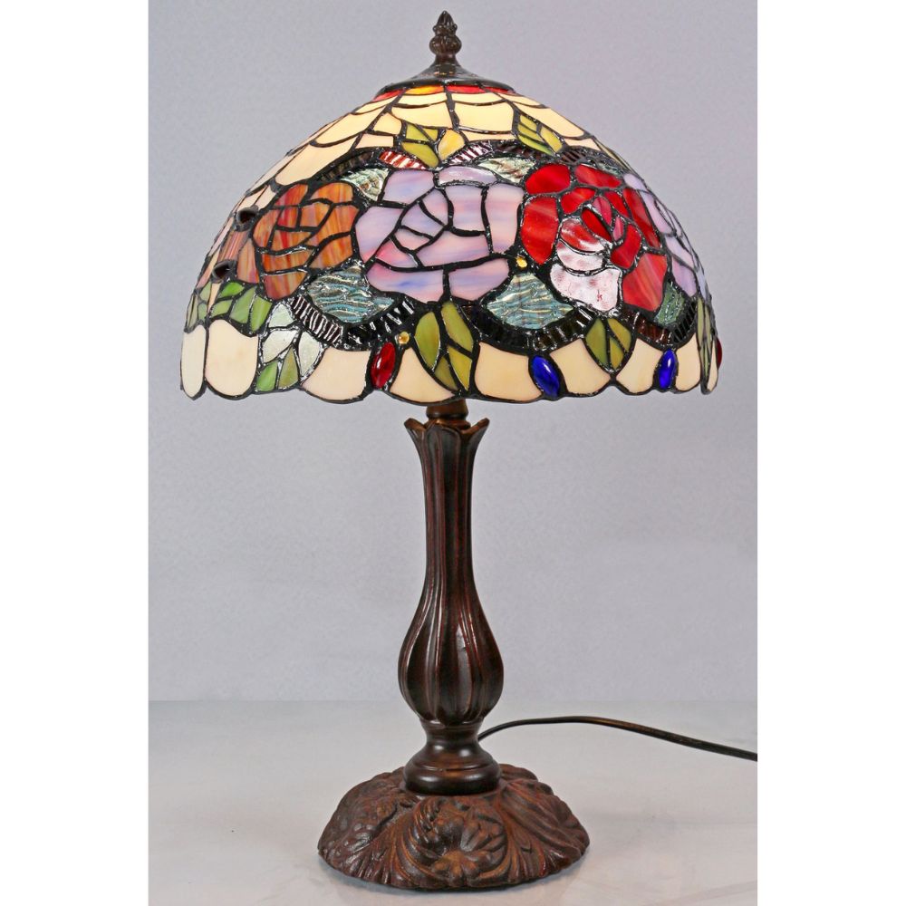 G&G Bros RED ROSE - S/L Table Lamp-G&G Bros.-Ozlighting.com.au