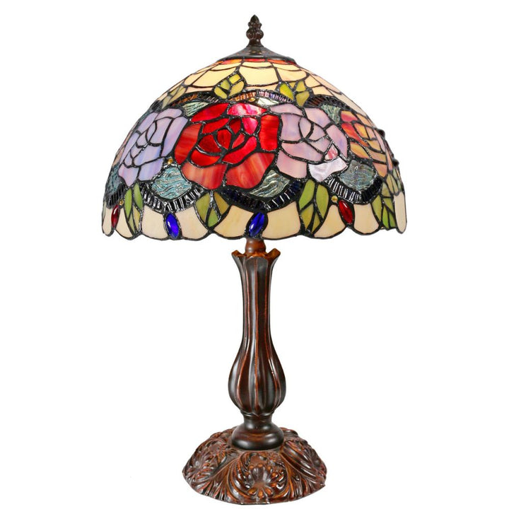 G&G Bros RED ROSE - S/L Table Lamp-G&G Bros.-Ozlighting.com.au