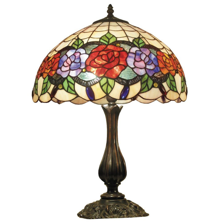 G&G Bros RED ROSE - S/L Table Lamp-G&G Bros.-Ozlighting.com.au