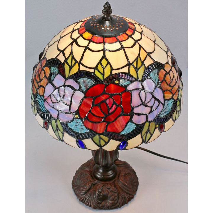 G&G Bros RED ROSE - S/L Table Lamp-G&G Bros.-Ozlighting.com.au