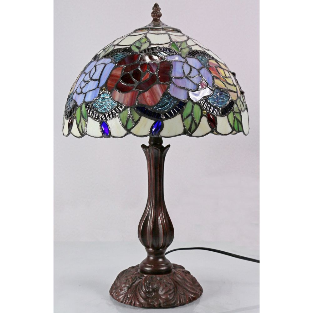 G&G Bros RED ROSE - S/L Table Lamp-G&G Bros.-Ozlighting.com.au