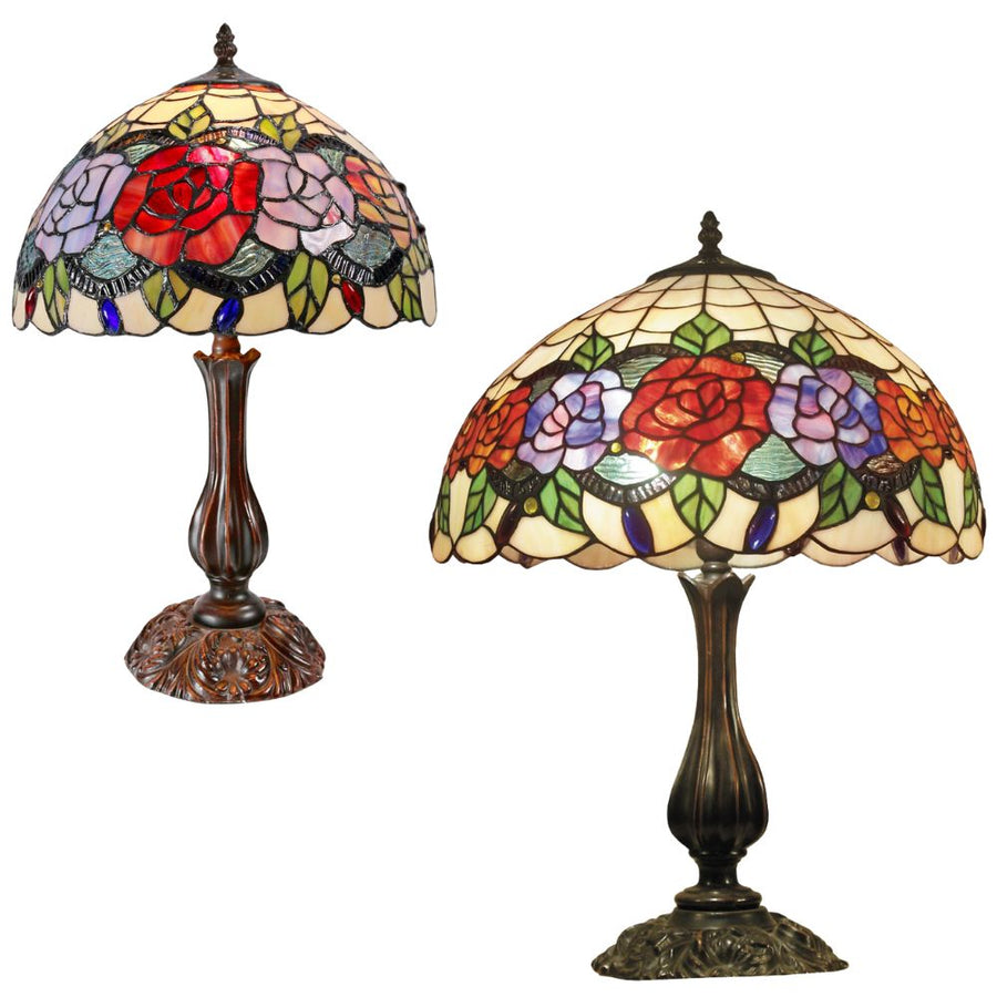 G&G Bros RED ROSE - S/L Table Lamp-G&G Bros.-Ozlighting.com.au