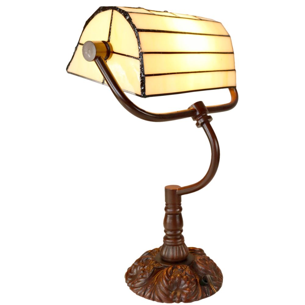 G&G Bros RED TULIP - Bankers Lamp-G&G Bros.-Ozlighting.com.au