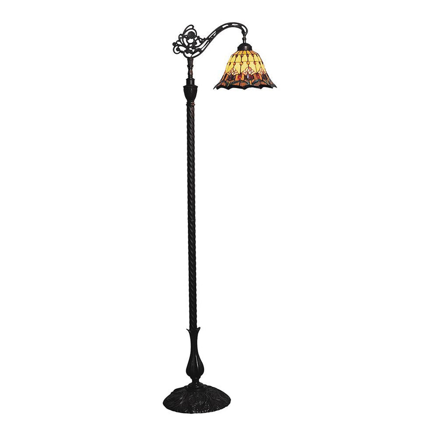 G&G Bros RED TULIP - Edwardian Floor Lamp-G&G Bros.-Ozlighting.com.au