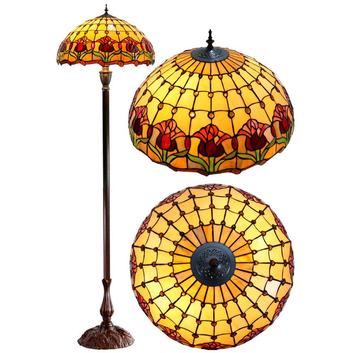 G&G Bros RED TULIP - Floor Lamp-G&G Bros.-Ozlighting.com.au