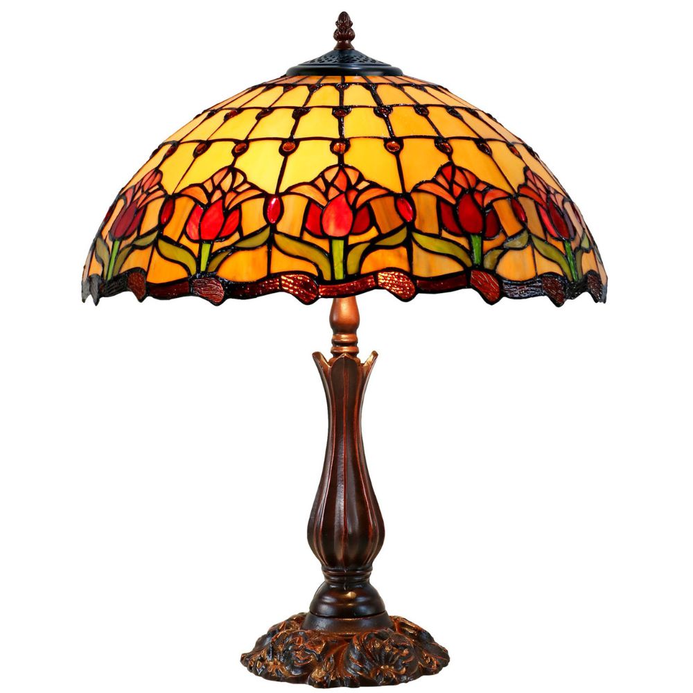G&G Bros RED TULIP - Table Lamp-G&G Bros.-Ozlighting.com.au
