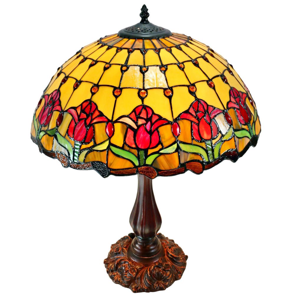 G&G Bros RED TULIP - Table Lamp-G&G Bros.-Ozlighting.com.au