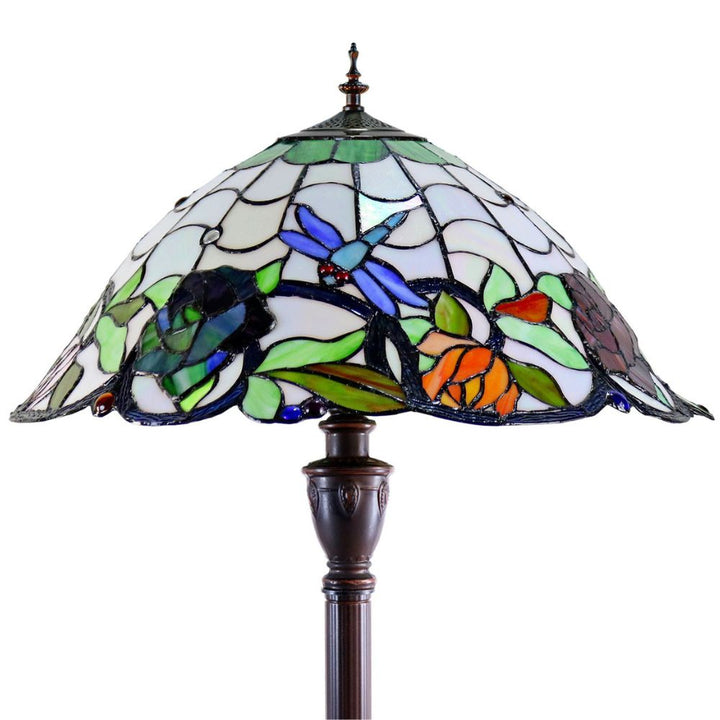 G&G Bros ROSE & DRAGONFLY - Floor Lamp-G&G Bros.-Ozlighting.com.au