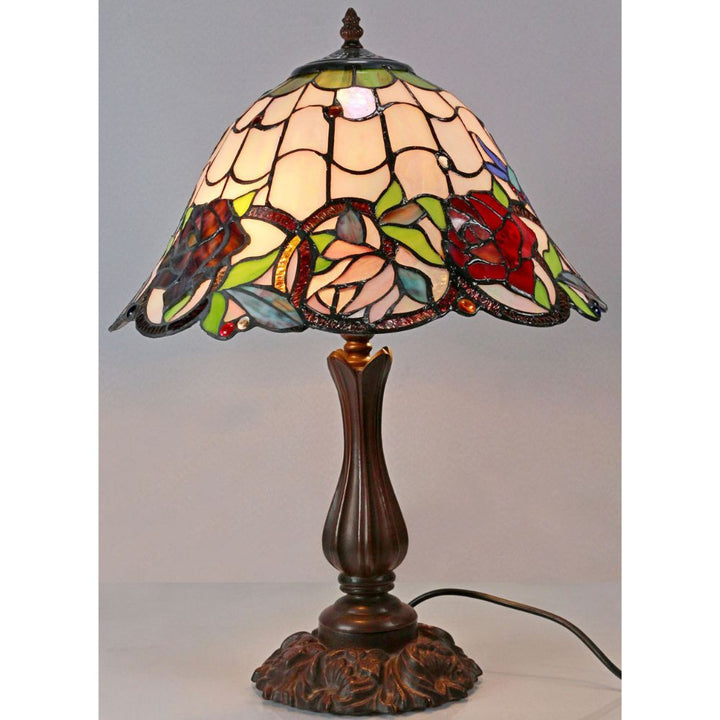 G&G Bros ROSE & DRAGONFLY - S/L Table Lamp-G&G Bros.-Ozlighting.com.au