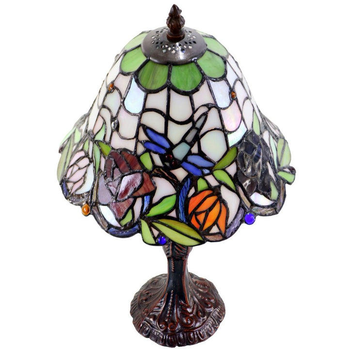 G&G Bros ROSE & DRAGONFLY - S/L Table Lamp-G&G Bros.-Ozlighting.com.au