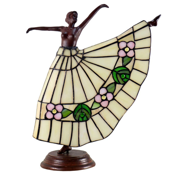 G&G Bros - Tiffany Dancer Table Lamp-G&G Bros.-Ozlighting.com.au