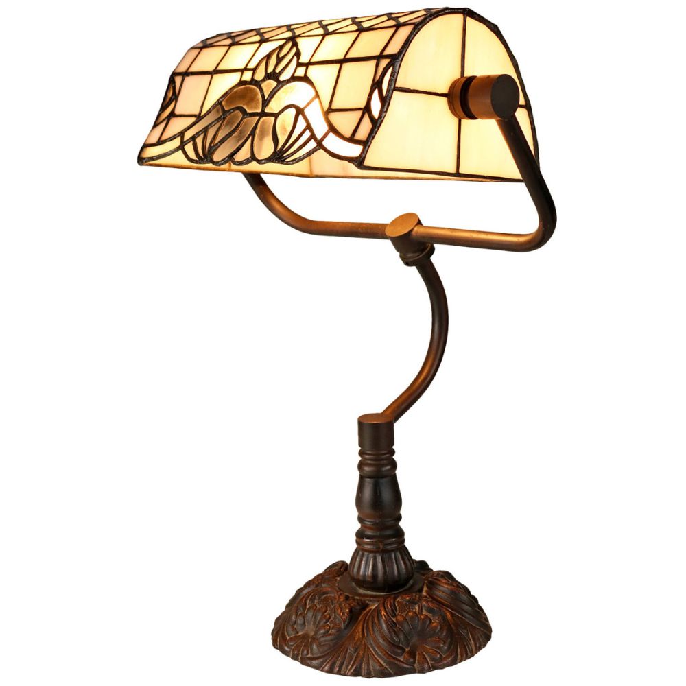 G&G Bros VIENNA - Bankers Table Lamp-G&G Bros.-Ozlighting.com.au