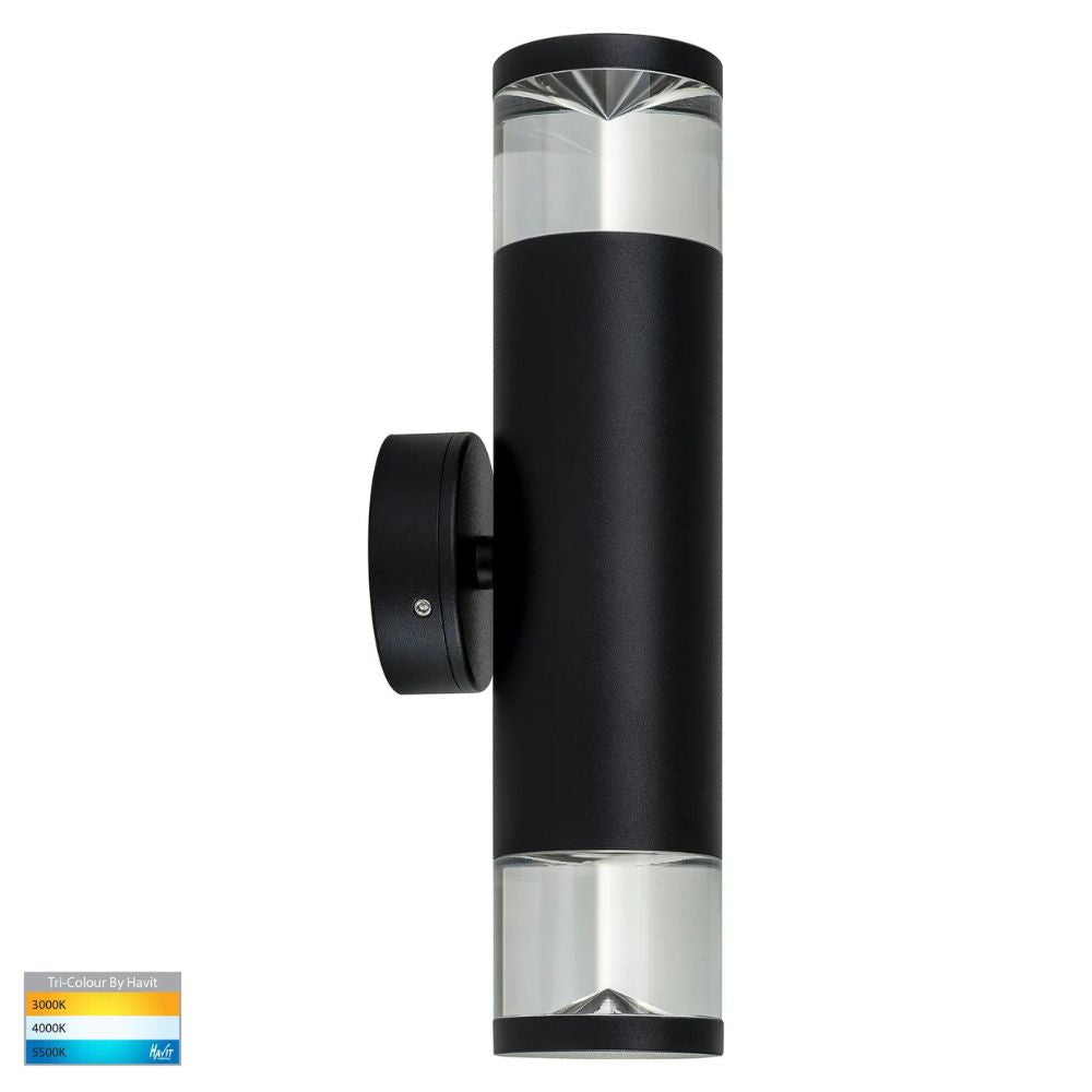 Havit HIGHLITE - 5W Aluminium Up And Down Pillar Wall Light 240V IP65-Havit Lighting-Ozlighting.com.au