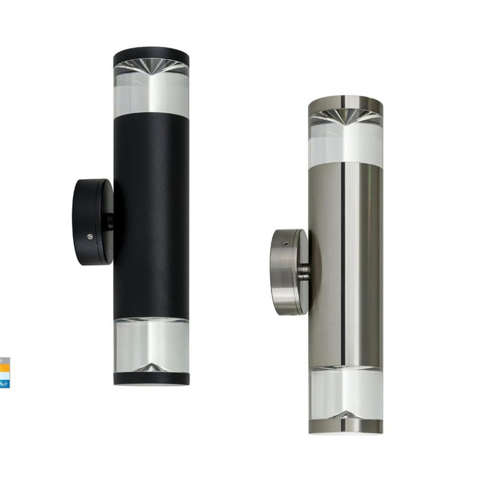 Havit HIGHLITE - 5W Aluminium Up And Down Pillar Wall Light 240V IP65-Havit Lighting-Ozlighting.com.au