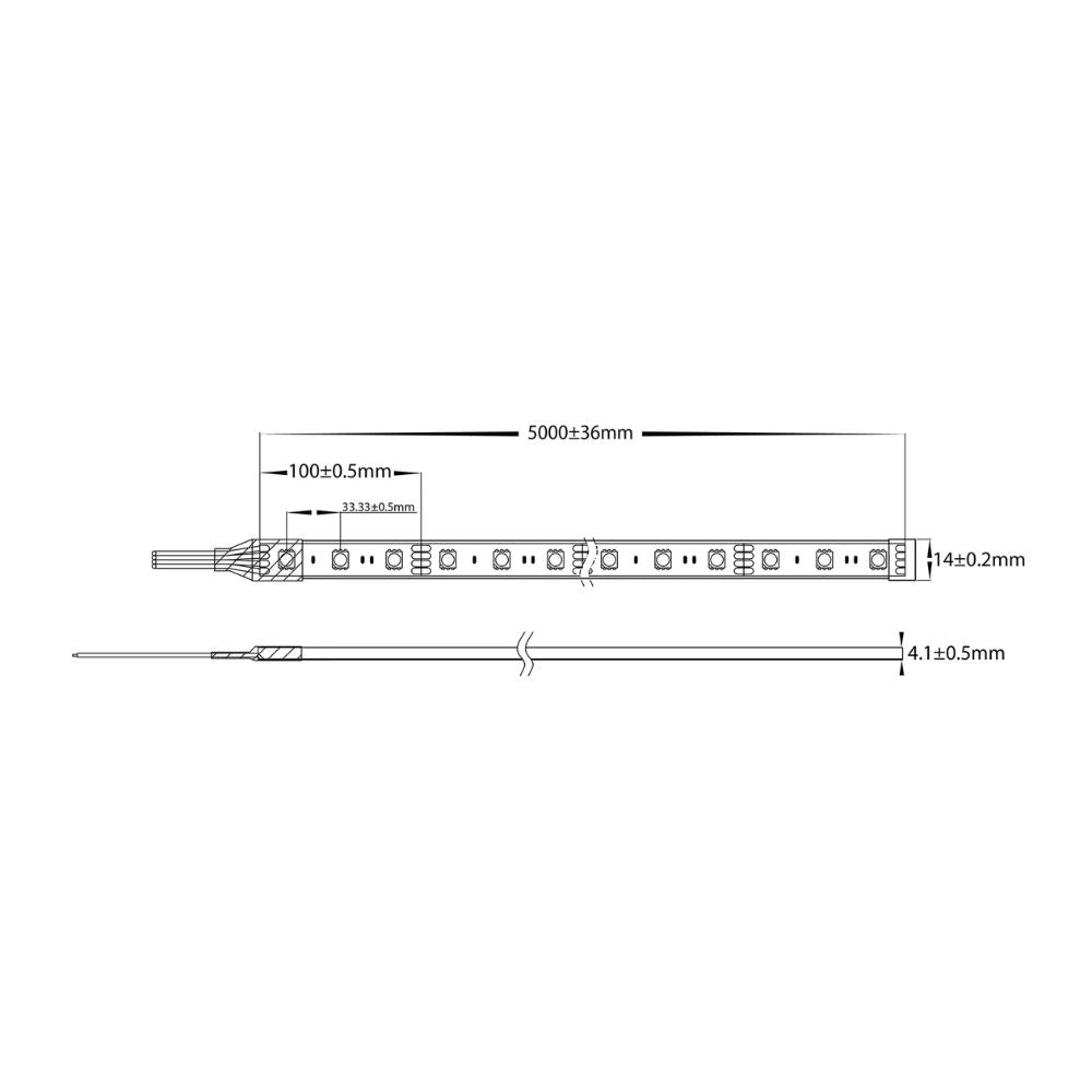 Havit HV9750 - 10M Roll Pack of 7.2W Dimmable RGB LED Strip IP67-Havit Lighting-Ozlighting.com.au