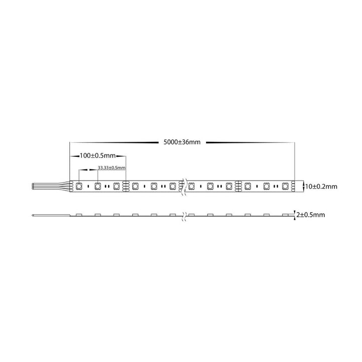 Havit HV9750 - 30M Roll Pack of 7.2W RGB LED Strip IP20-Havit Lighting-Ozlighting.com.au