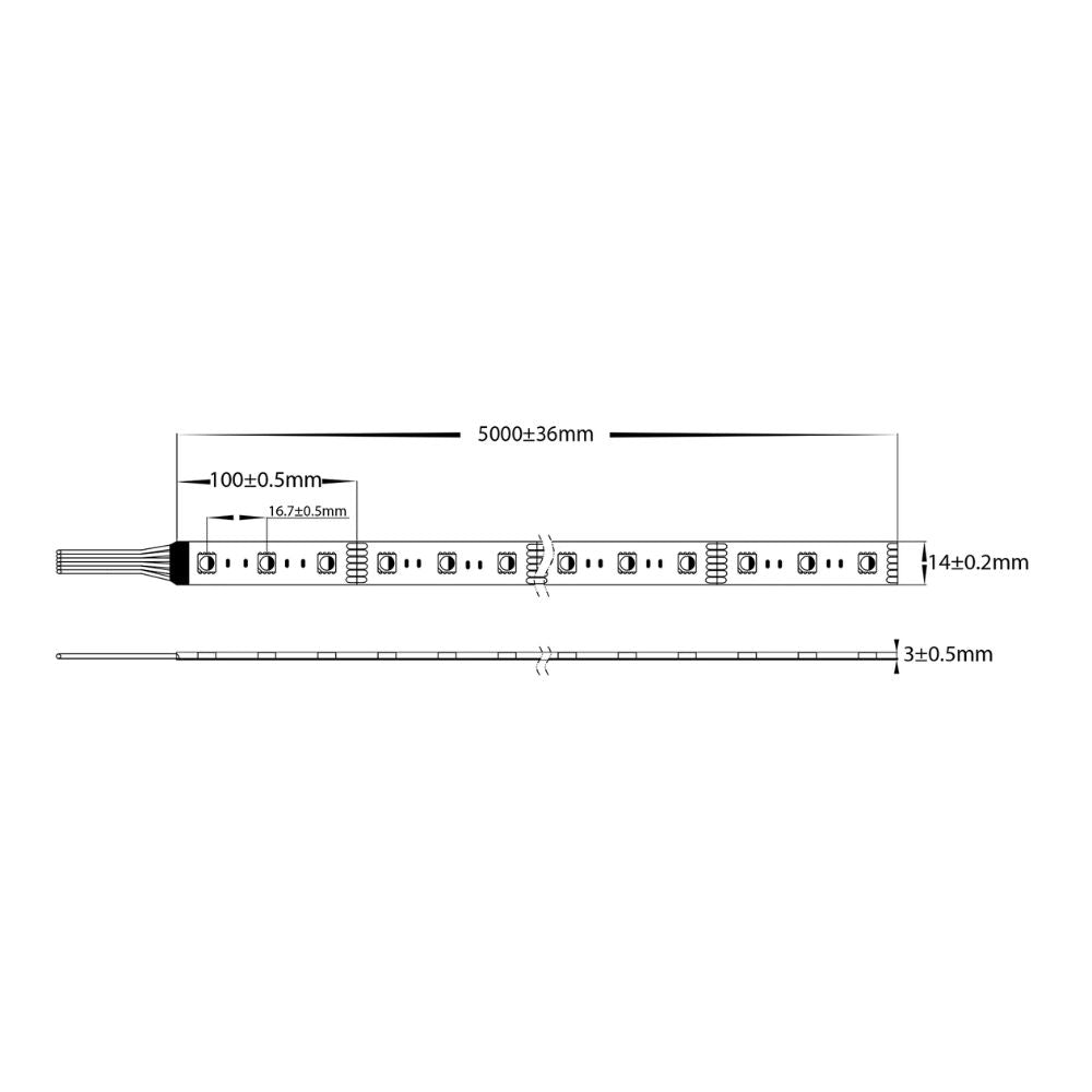 Havit HV9752 - 10M Roll Pack of 24W LED Strip (RGBCW) IP54-Havit Lighting-Ozlighting.com.au