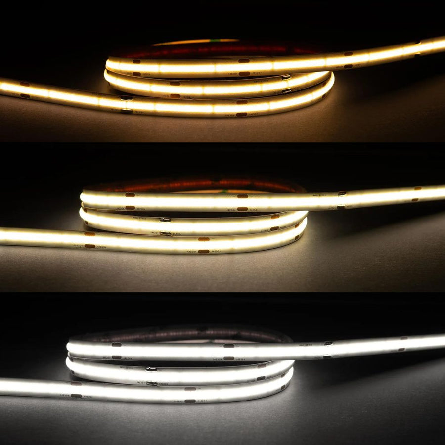 Havit HV9761 - 30M Roll Pack 10W 12V DC COB Dotless Dimmable LED Strip IP20-Havit Lighting-Ozlighting.com.au