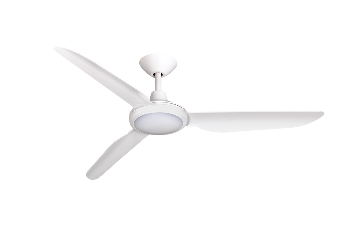 Hunter Pacific POLAR V2 - 3 Blade White 1420mm 56" DC Ceiling Fan With Light-Hunter Pacific-Ozlighting.com.au