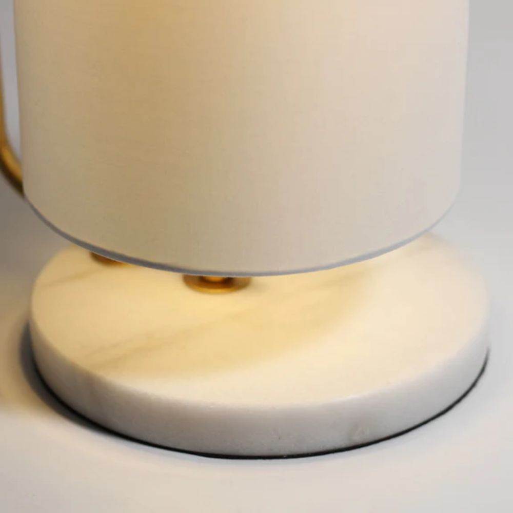 Lexi ADELE - Metal & Marble Table Lamp-Lexi Lighting-Ozlighting.com.au