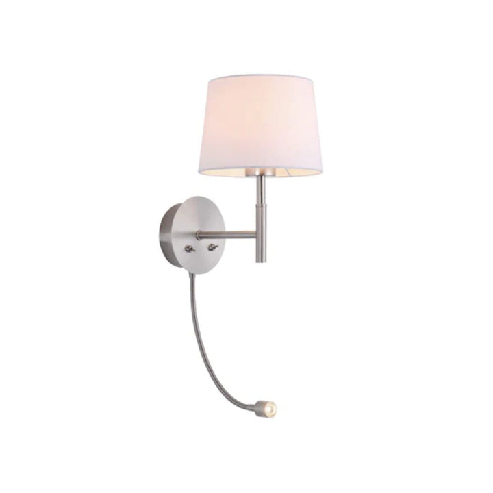 Lexi RILEY - Metal Wall Light with Adjustable Reading Spotlight-Lexi Lighting-Ozlighting.com.au